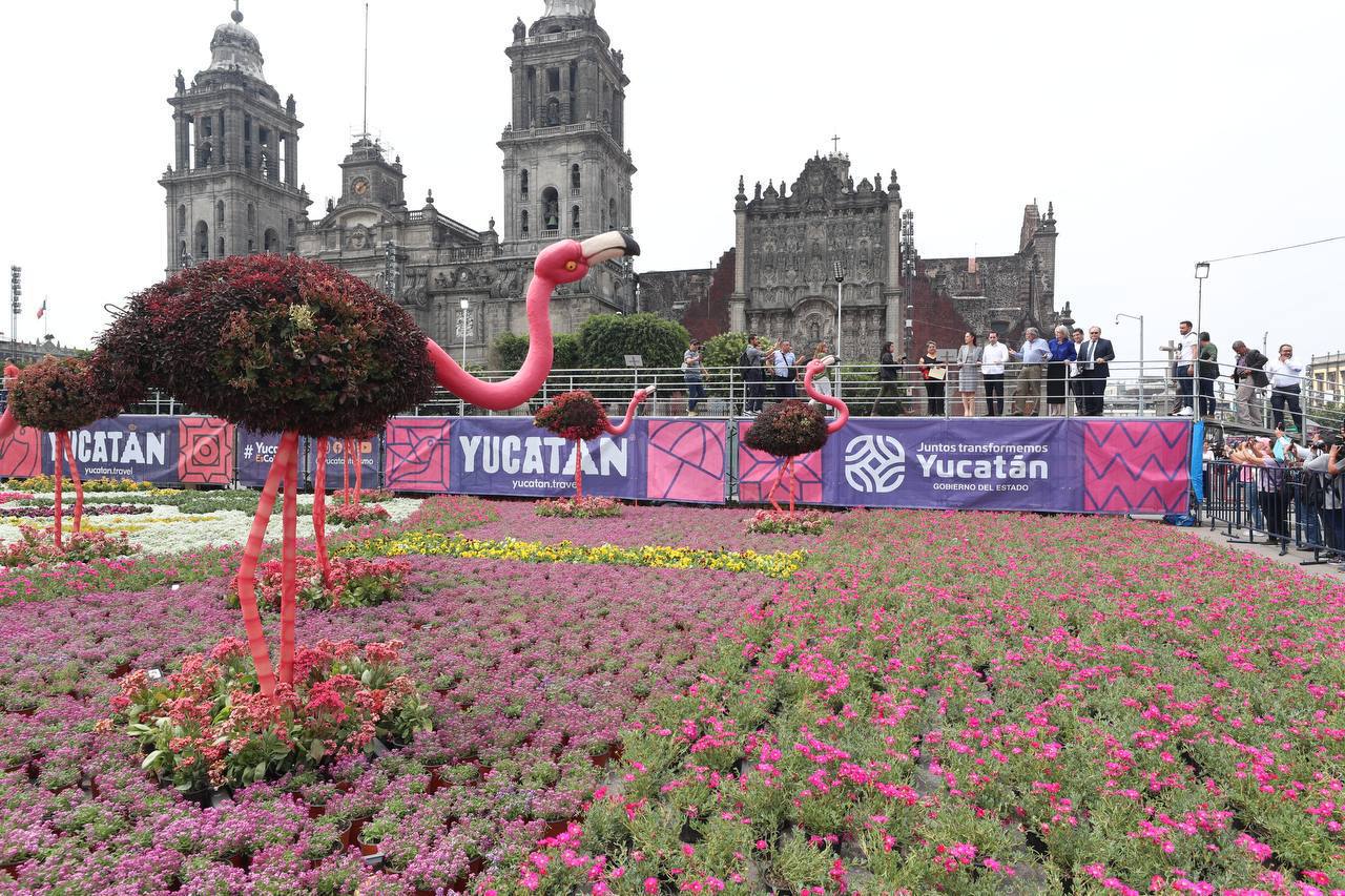Con rotundo éxito concluye “Yucatán Expone” en el Zócalo de la Ciudad de México